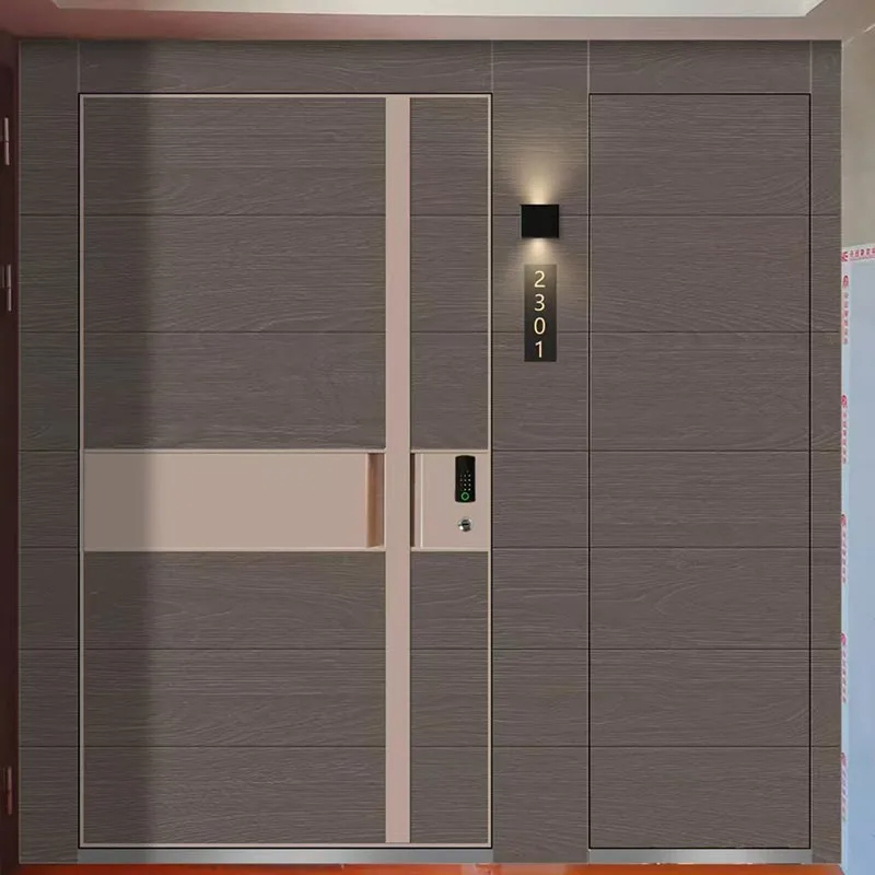 Soundproof Thermal Insulated Cast Aluminum Door