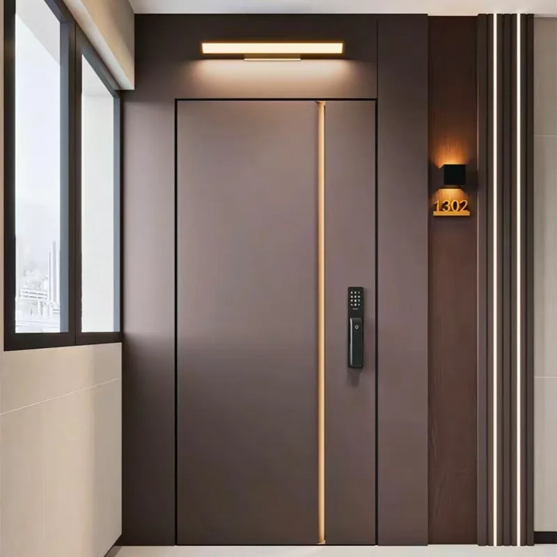 Eintürige, einsehbare Kupfer-Aluminium-Tür